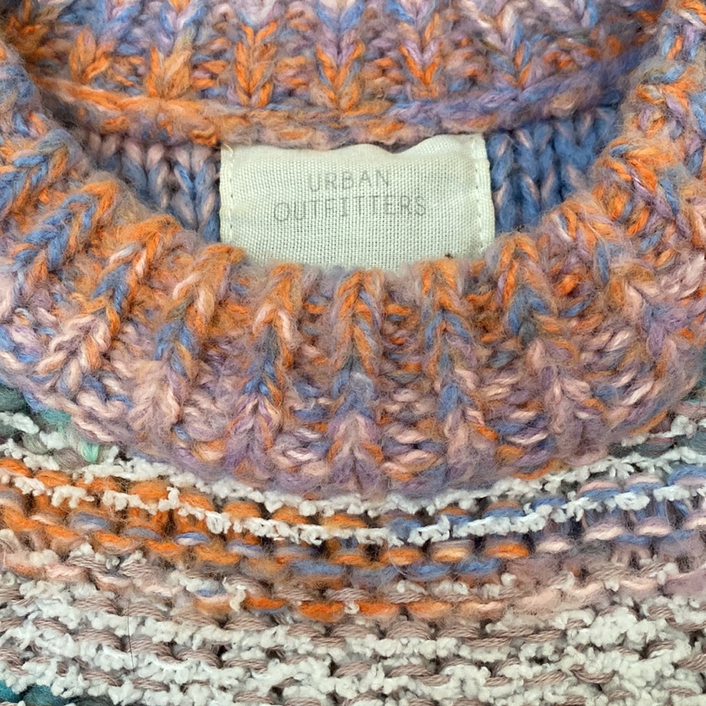 URBAN OUTFITTERS super soft colorful sweater